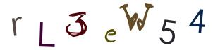 CAPTCHA de imagem
